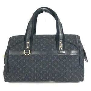 LOUIS VUITTON M42321 Louise Travel Bag Duffle Bag Monogram Mini Canvas TST blue